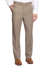Dark Khaki | Prime Poplin Self Sizer | Flat Front | Self Sizer