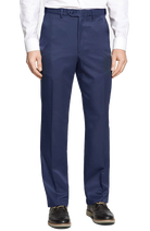 Navy | Prime Poplin Self Sizer | Flat Front | Self Sizer